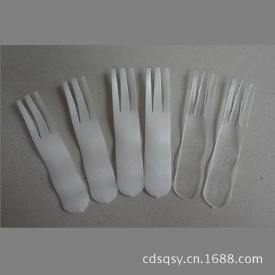 【一次性叉子 塑料叉 塑料制品廠家】價格,廠家,圖片,刀叉,成都盛乾塑業-